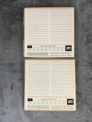 Vintage 3M Scotch RB-7 Empty 7″ Plastic for Reel To Reel Lot of 2 – Exc Cond!