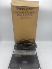 Vtg Panasonic Portable Cassette Tape Recorder RQ-2734 SlimLine-Tested-Working