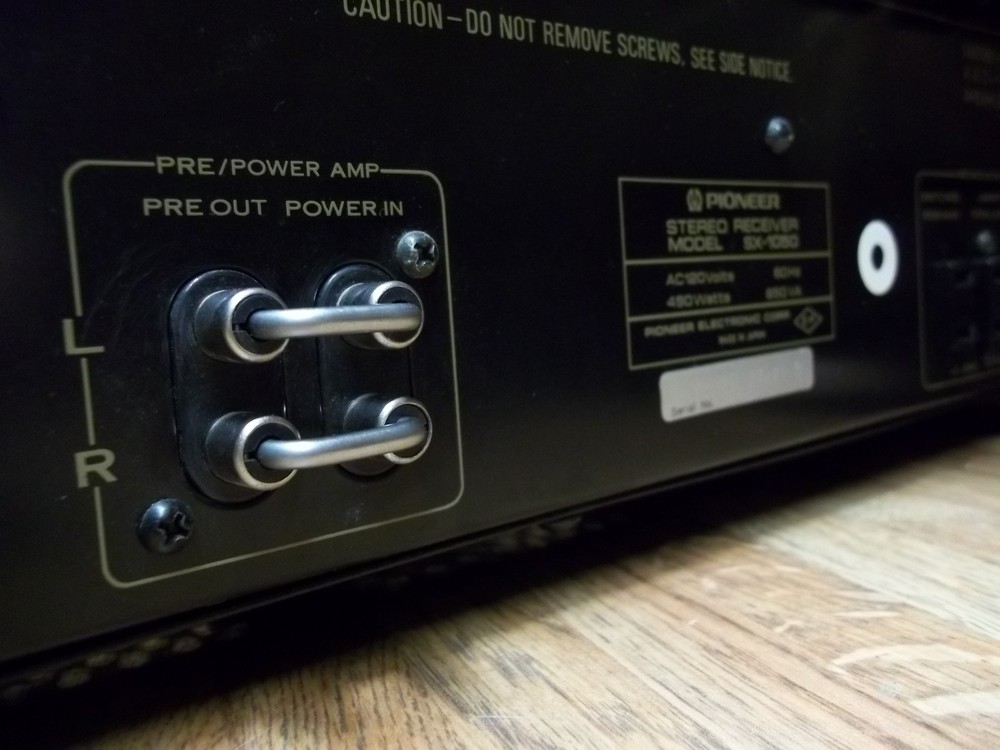 Pioneer SX-1250 SX-1280 SX-1050 SX-950 Jumper Plug (2 Pair Per Sale) AKM-004
