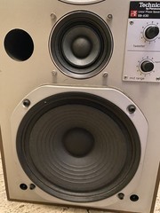 Technics SB-X30 Linear Phase Speakers Vintage Stereo Pair Japan Audio Floor
