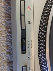 Technics SL-D205 Semi-Automatic Direct Drive Turntable Clean Tested Good