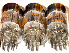 (1) Amperex By Mullard Blackburn LOW NOISE 12AX7 7025 E83CC Tube W/Matched Codes