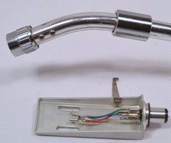 AUDIO TECHNICA AT 1009 LP 33 45 RECORD PHONO 9 INCH TONE ARM FOR PARTS OR REPAIR