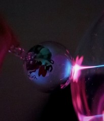 Antimony high-frequency spectral lamp VSB-2 Sb gas-discharge Stibium glass ball