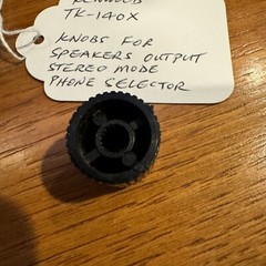 KENWOOD TK-140X SPEAKER OUTPUT OR STEREO MODE OR PHONO SELECTOR KNOB