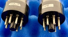 TWO Siemens National 6CA7 EL34 Tubes /Amplitrex👍/ STRONG PLATE CURRENTS / ’80