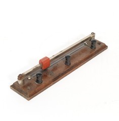 C. 1912 Electro Importing Double-Slide Radio Tuner & Slide Potentiometer