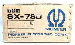 🔥【PRO SERVICED】MINTY in BOX Pioneer SX-780 90W Receiver~XSTR/LED MODS💥GUARANTY