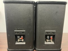 Infinity Infinitesimal 0.3 VINTAGE Speaker PAIR *EMIT BLACK