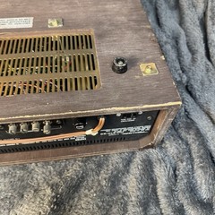 Vintage 1974 Realistic RadioShack STA-80AM/FM Stereo Receiver- Walnut Case