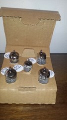 NOS – Boxed Set BELL & HOWELL 12AU7 1V2 6DT6A JAPAN Tube TV-7 No microphonics
