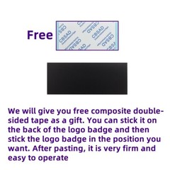Fostex Speaker Grill logo Badge Custom Made Silver 33mm(1.3″)X12.5mm(0.49″)