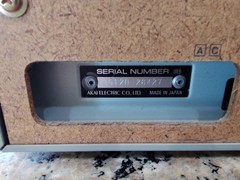 Akai GX-77 4-Track Stereo Reel-to-Reel Tape Deck Glass X’Tal Ferrite Head