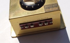 Vtg AudioTex Hi Fi Speaker Control Cat # 30-380 Speaker Control W/ Case