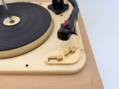 Vintage Garrard RC 98L Record Player 33-45-78 Turntable Needs Repair