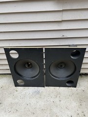 ALTEC LANSING 416-8Z Speakers Both Working & Tested Watch The Video