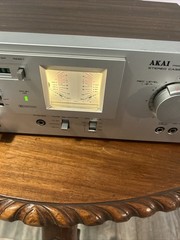 Vintage Akai CS-M01A Cassette Deck Belt Driven Dolby (Tape Counter 👍) TESTED