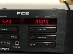 SAE R102 Stereo Receiver, Tested With Issues, AS-IS