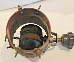 Vintage 1920s RADIO TUNER BURNBACH RADIO CO. VARIOMETER, TICKLER COIL., CRYSTAL