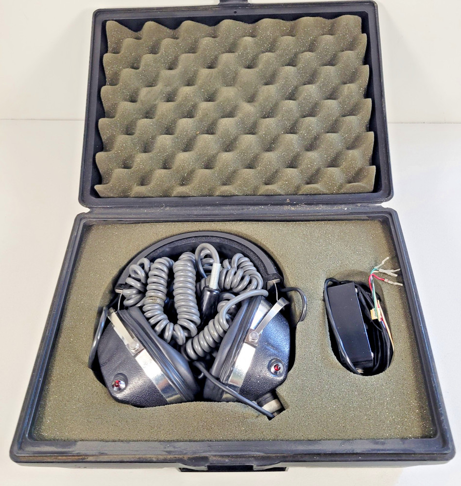 Vintage KOSS ESP-6 ELECTROSTATIC STEREOPHONES Headphones with Case esp 6 Tested