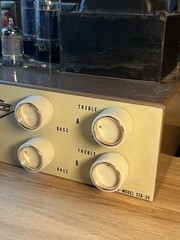 Vintage National Kit STA-24 Tube Amplifier Stereo Integrated Amp Untested