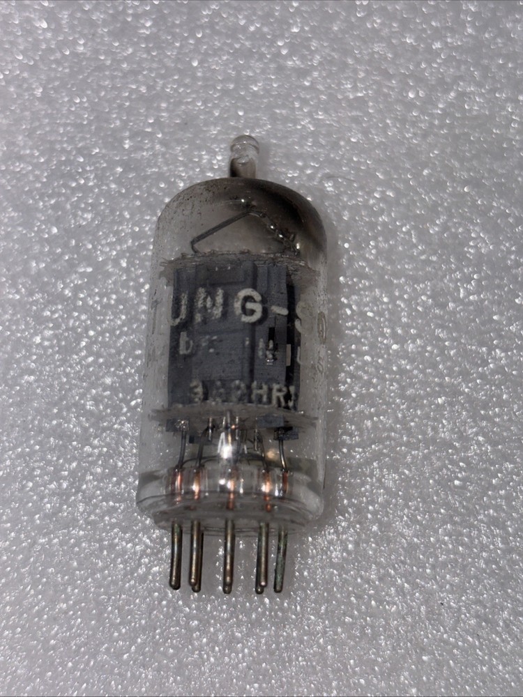 Tungsol 12AX7 Vacuum Tube Slanted Square Getter TV7 Tested Strong