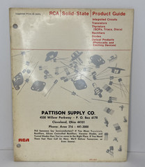 Vintage RCA Solid-State Product Guide Catalog – Pattison Supply Co.