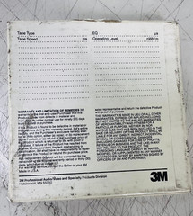 3M 808 Recording Tape 1/4x600ft – Please Read