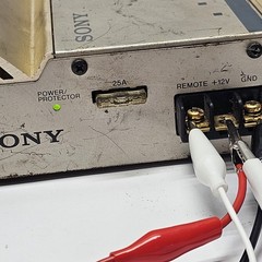 Sony XM-250 2-CHANNEL Bridgeable Car Stereo Power Amplifier Y2K TESTED WORKING
