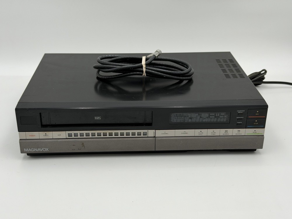 Magnavox VR8522BK01 VCR VHS Player Parts & Repair Read