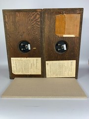 Acoustic Research AR-4 / AR-4x Speaker Cloth Grilles – Pair –Vintage Replacement