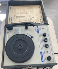 Califone 1450K Record Player , Untested Powers-On , Read Description
