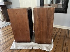 Pair Vintage 1970’s Pioneer CS-99A 5 -Way Wood Floor Lattice Speakers