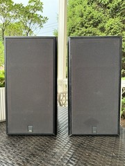 Vintage Pair JBL800 Speakers Model JBL Black Tested Working Condition