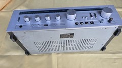 De 1981 Sansui Classique A-700 Integrated DC Servo Amplifier Vintage Silver
