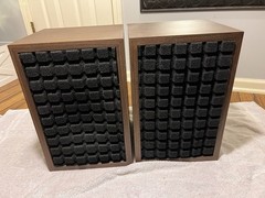 Pair Vintage 1970’s BIC Venturi Formula 1 Bookshelf Speakers In Original Boxes