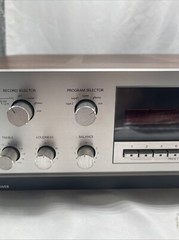 Mitsubishi DA-R11 Stereo Receiver Tested/Working Quartz Frequency Synthesizer