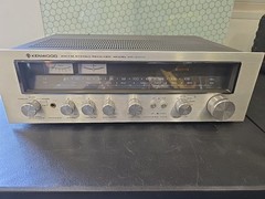 Kenwood KR-4070 Stereo Receiver Parts Only Light Up But No Sound