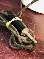 VTG 20’s 30’s Headphones C. Brandes USA Superior 1/4” connector Metal Headband