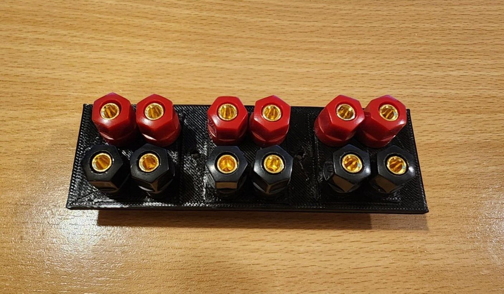 Pioneer SX-950 Speaker Terminal Conversion (Banana Plugs)