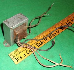 Small Power Transformer 6.3VAC & 280VAC 2 3/8 Inch Mtg.