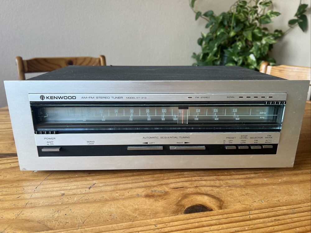 KENWOOD KT-413 AM/FM STEREO TUNER