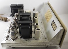 Fisher KX-100 Stereo Master Control Tube Amplifier Working w/ Original Manual