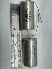 Sprague Capacitor 6 uF, 200 V, NOS Vitamin Q style Qty available