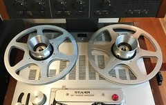 ONE PAIR New 10.5″ Anodized Aluminum metal Reels Silver