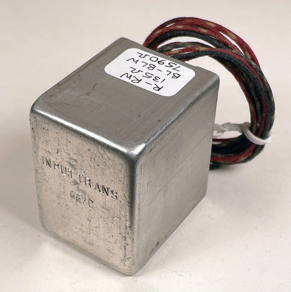 Western Electric 667C Input Transformer Tested Good for Tube Audio