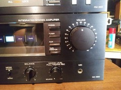 Tested & Working Fisher CA-880 Amplifier 100w 8Ohms & Matching Tuner FM-660 NICE