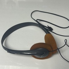 Vintage 80’s Aiwa HP-MO28 Plug-In Headphones, Adjustable Headband – Tested (#2)