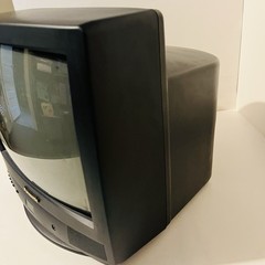 Panasonic CT-13R3W CRT TV 1998 Gaming Tested Works Coaxial Input Only