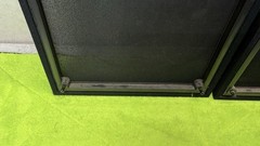 2X OEM Vintage Marantz SP-1200 & Others Speaker BLACK CLOTH GRILLS SEE PICS PLS